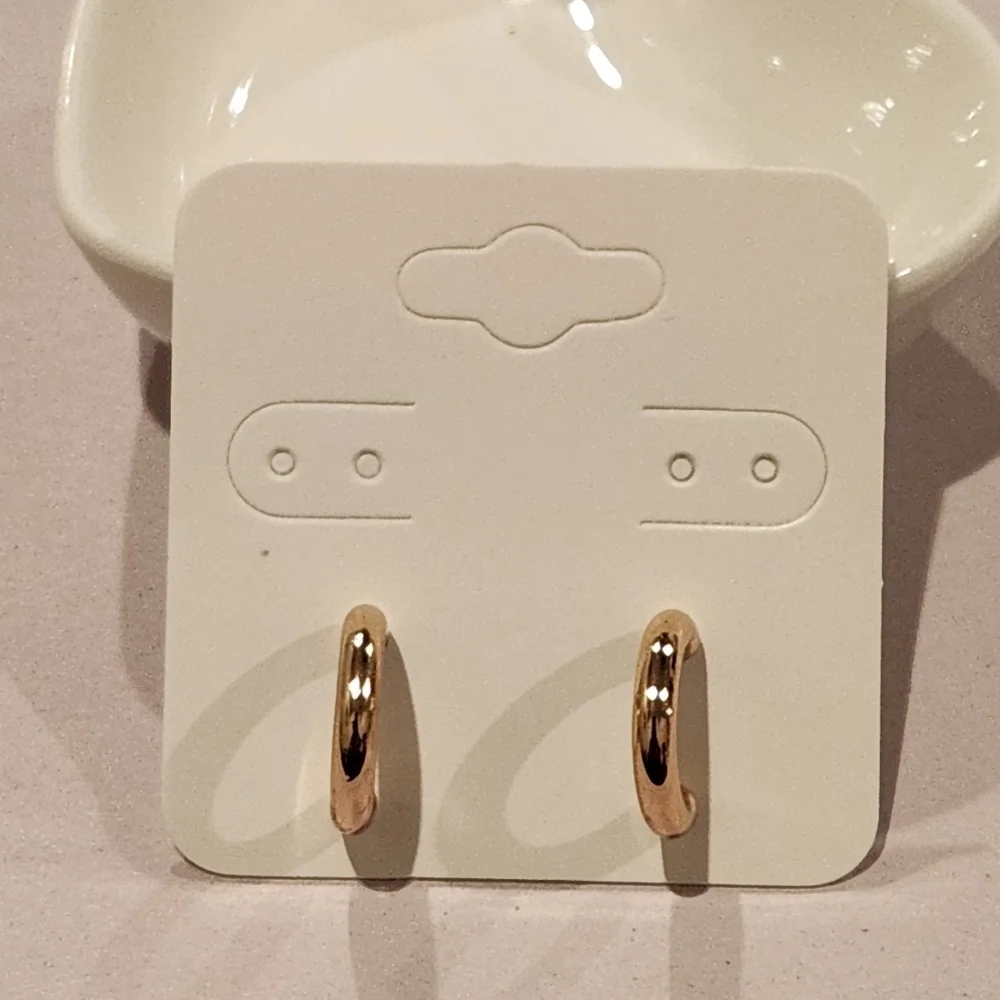 Chunky Gold-Toned Earrings